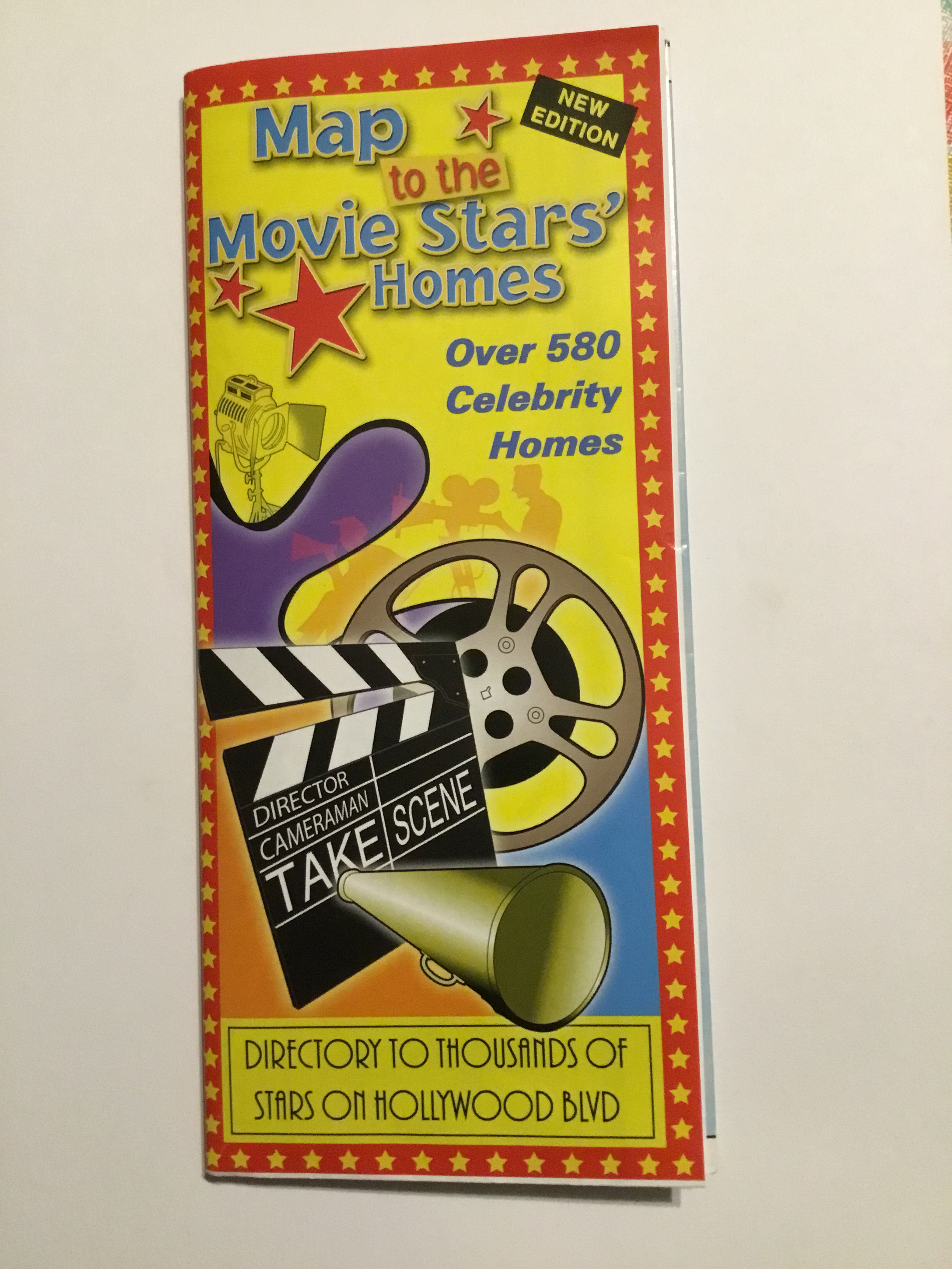 Map to the Movie Stars' Homes